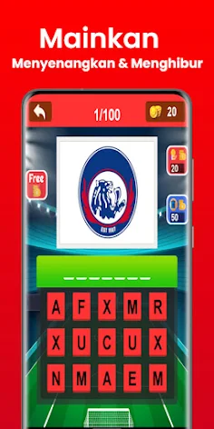 Tebak Klub Sepakbola Indonesia - Screenshot 2