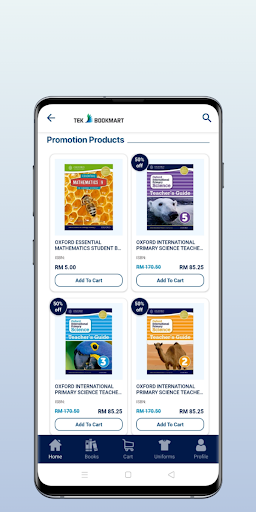 TEKBookmart Screen 3
