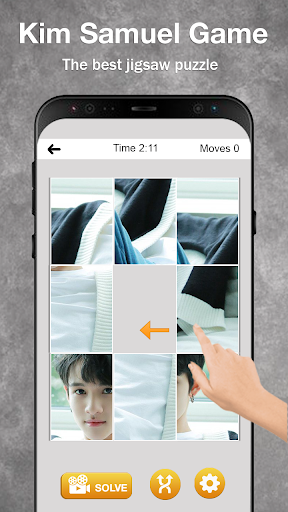 Android application Sliding Puzzle Kim Samuel Game screenshort