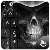 Black Death Skull Keyboard Theme icon
