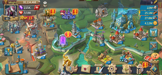 Lords Mobile MOD APK v2.83 (Unlimited Gems, Auto Pve, Vip Unlocked) free for android poster-6
