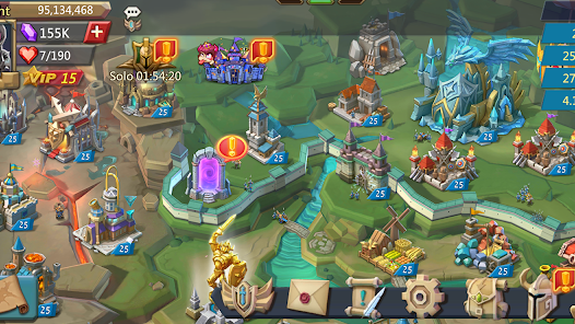 Lords Mobile v2.97 MOD APK (Unlimited Gems, Auto Pve, VIP Unlocked) Gallery 6