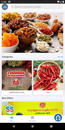 Android application VSD Maligai - Shopping App screenshort
