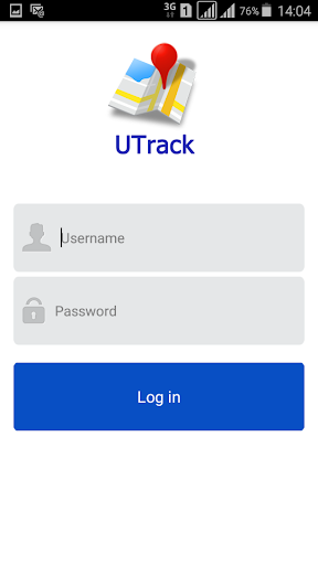 Android application UTrack screenshort