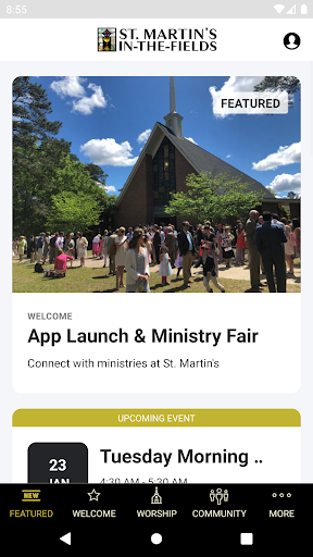 Android application St. Martin's-in-the-Fields SC screenshort