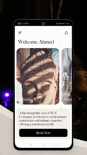 Android application TLT Hospitality screenshort
