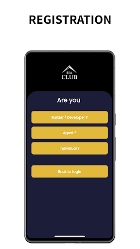 Android application EA-Club screenshort