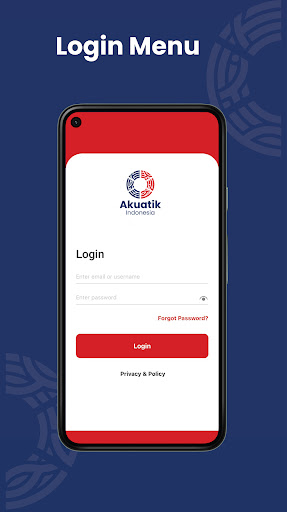 Android application e-Akuatik screenshort