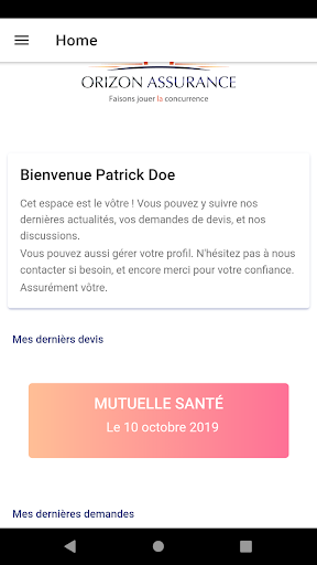Orizon Assurance Screenshot 3 - AppWisp.com