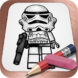 Drawing Lessons Lego Star Wars icon