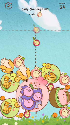 Pop Pop Bunny Merge Game