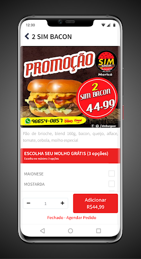 Simburguer Screen 2