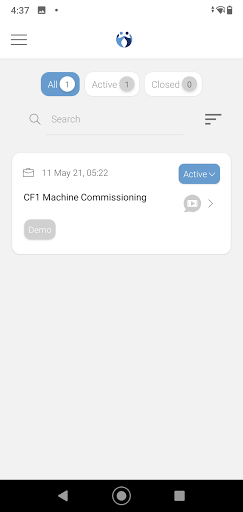 Android application One screenshort