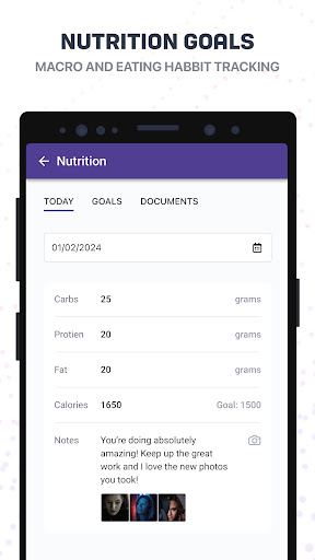 Screenshot of TrueCoach