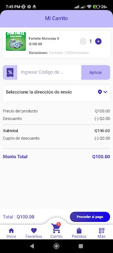 TopUp Guatemala Screen 3
