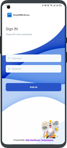 Android application RelyHRM - Parthona screenshort