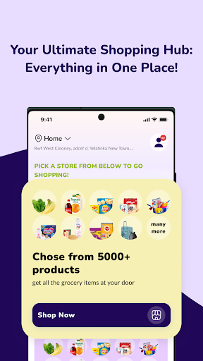 Android application TingTing: Grocery Delivery screenshort