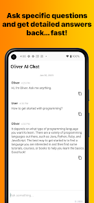 Captura 14 Oliver AI: Escritor con GPT-4 android