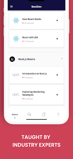 Screenshot of Learn Next.js Offline, NextDev