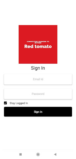 Red Tomato Merchant App Screen 2