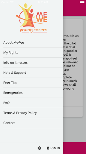 ME-WE young carers Screen 2