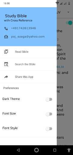 Android application Study Bible Reference(Offline) screenshort