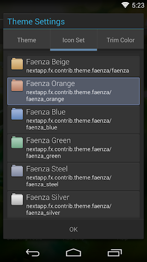 FX Faenza Icon Theme Screen 2