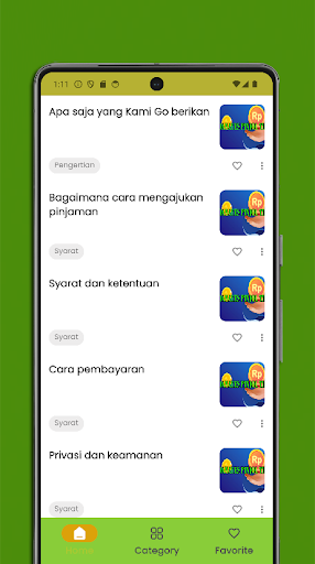 Danayes pinjaman tip Screen 2