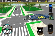 3Dカー輸送トレーラートラックのおすすめ画像1