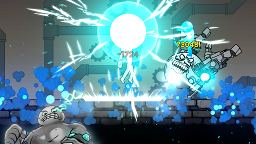 카툰액션 히어로즈 (스틱맨 액션 RPG) Screen 3