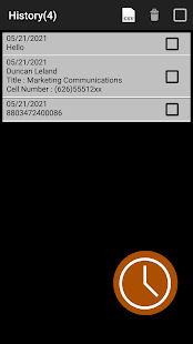 Lightning QR code scanner Captura de pantalla