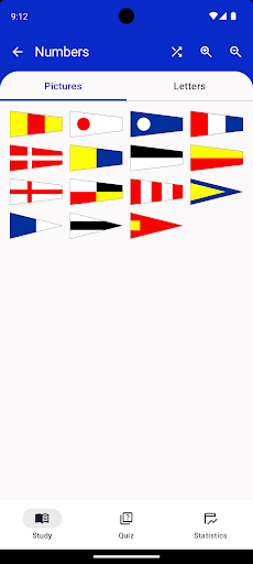 Nautical Flags Helper Screen 3