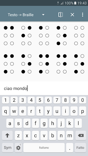 Anteprima dell'app