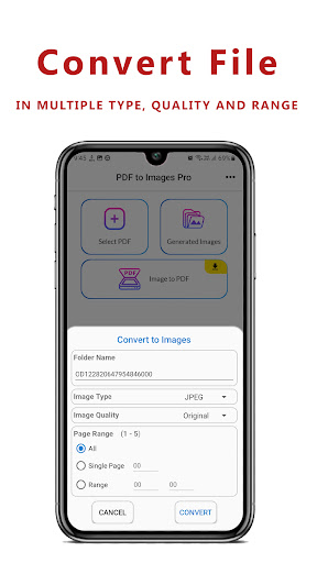 PDF to JPG Converter Pro Screen 2