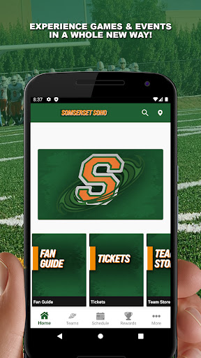 Android application Somerset Hurricanes screenshort