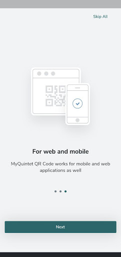 MyQuintet QR Code Screen 3