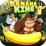 Banana king icon