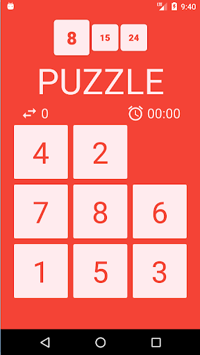 Fifteen Puzzle Screen 3