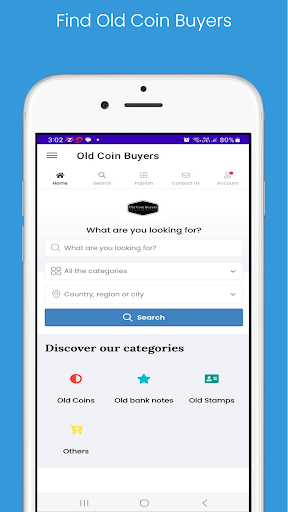 Old Coin Marketplace: Sell now Screen 2