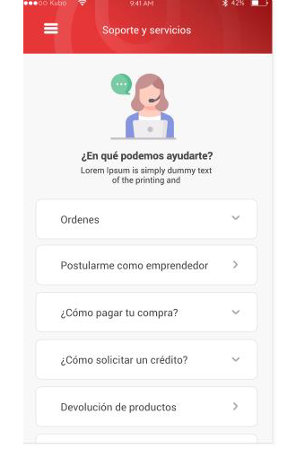Android application estoesPamii screenshort