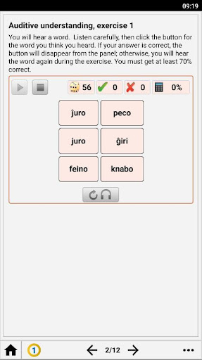 Kurso de Esperanto Kape Screen 3