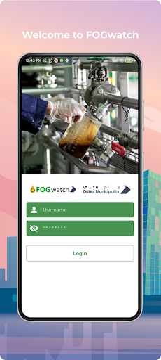 Android application FOGWatch screenshort