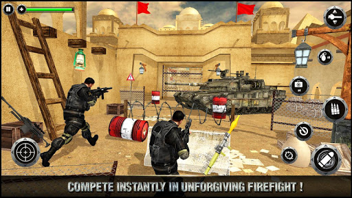 Android application Military Special Forces Strike screenshort