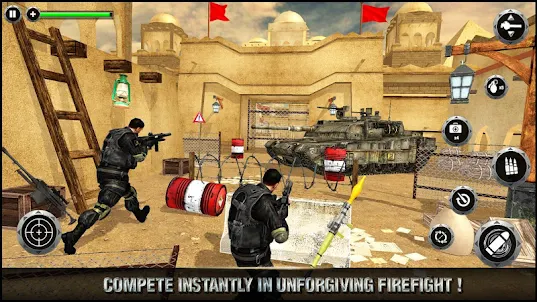 Army Games: 士兵突擊 遊戲 部落，冲突 真的