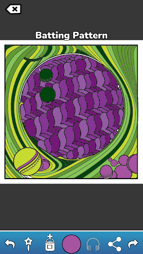 Mandala Pattern Coloring Book Screen 3