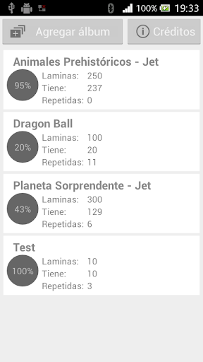 Android application Stickers Control screenshort
