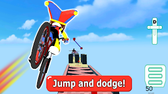 Game screenshot Obby Parkour Bike Master Game mod apk