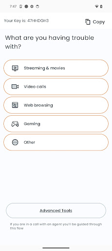 Sierra Tel Support Screen 2