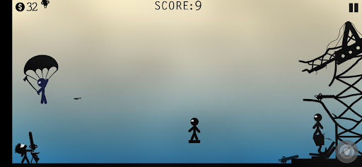 Android application Stickman Fight - Knife Hit screenshort