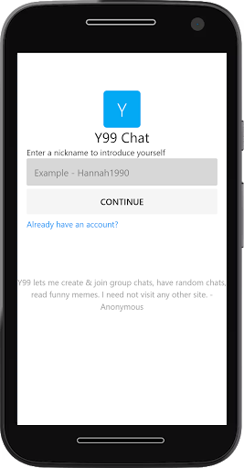 Y99 Chat APK 2.3.7 Free Download 2023 Gallery 2